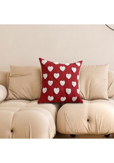 Suntek Nakışlı Yastık Kılıfı Kanepe Oturma Odası Yatak Ev Stil B