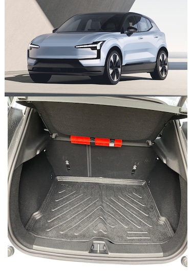 Rizline Volvo Ex30 2024 Sonrası 3d Bagaj Havuzu Siyah