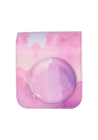 Instax Mini 12 Makine Uyumlu Renkli Deri Kılıf