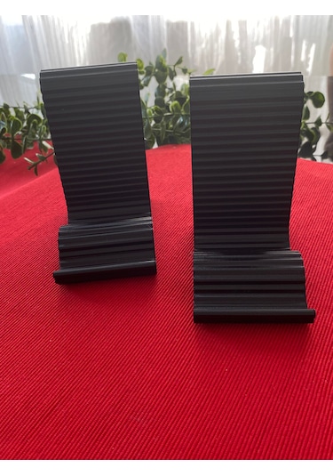 Dekoratif Dalgalı Yüzey Telefon Ve Tablet Standı
