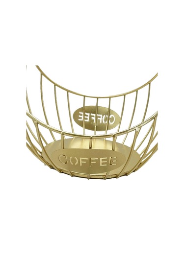 Suntek Mutfak Cafe Gold Için Demir Kahve Kapsül Tutucu Kahve