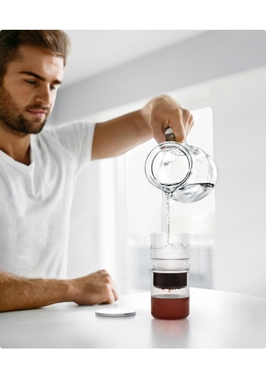 Qingmipy 300ml Cam Soğuk Demleme Kahve Makinesi - Buzlu Çay Ve Kahve İçin Pratik Filtreli Sürahi Diğer