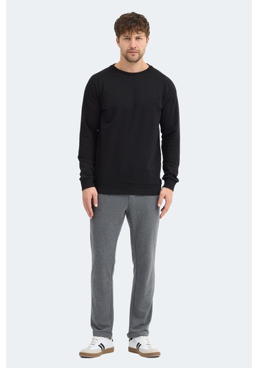 Slazenger Nadav Erkek Siyah Sweatshırt Siyah