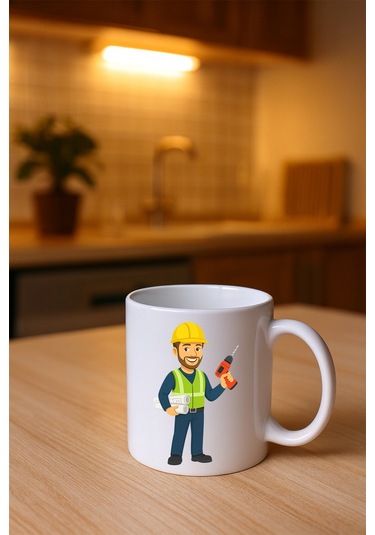 Meslek Baskılı Kupa Erkek Mühendis