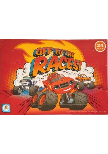 Laço Kids Blaze 24 Parça Frame Puzzle Bl7993