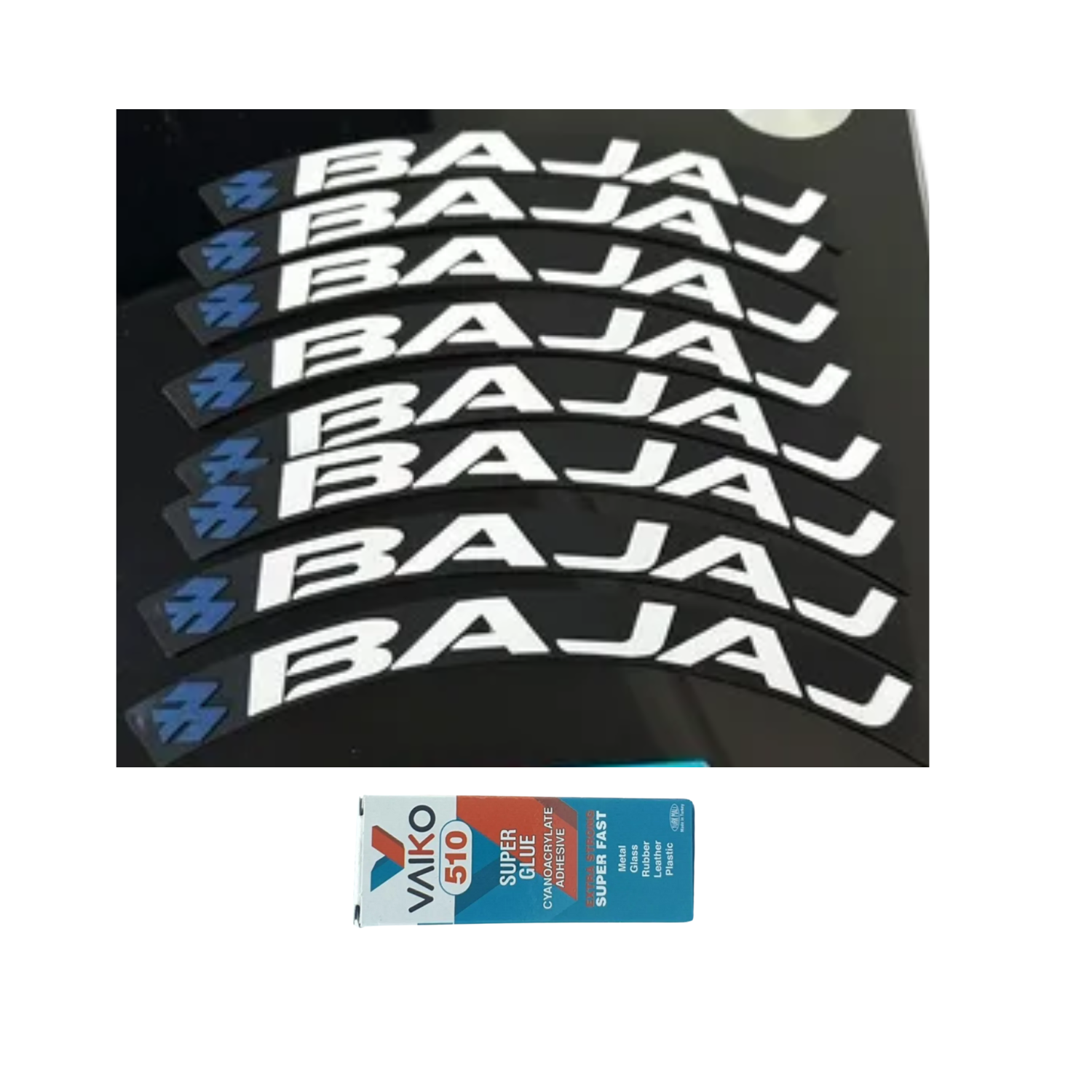 Nk Motors Üniversal Motorsiklet Lastik Yazısı Bajaj