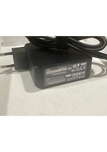 Lenovo Uyumlu 65 Watt Type-c Adaptör 20 Volt 3.25 Amper Typec Adaptör