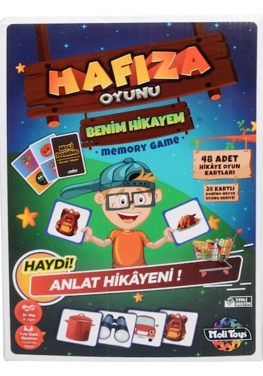 +3 Yaş Benim Hikayem Hafıza Oyunu (moli Toys)
