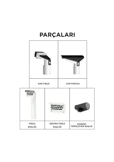 Torima TCC-01 Gri Buharlı Koltuk Ve Halı Yıkama Makinesi