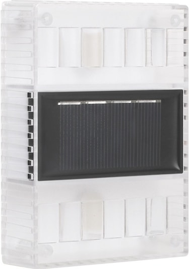 Besthome1 Güneş Enerjili 6 Led Duvar Lambası - Dış Mekan, Bahçe, Su Geçirmez, İki Yönlü Aydınlatma