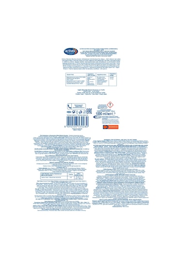 Activex Aktif Sıvı Sabun 3 x 1 L