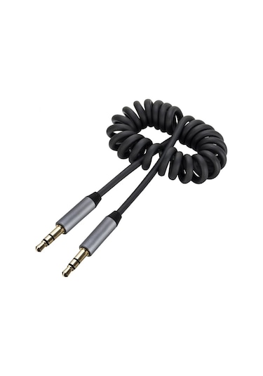 Griffin Spiral Araç Ses Aktarım Kablosu Aux Kablo 2/3mm- 5775