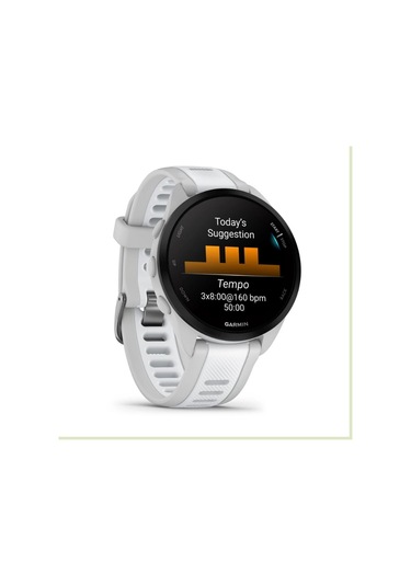 Garmin Forerunner Music 165 Sis Grisi Beyaz