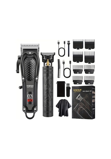 Hıena 2 Parça Erkek Saç Kesme Makinesi Ve Sakal Düzeltici Seti