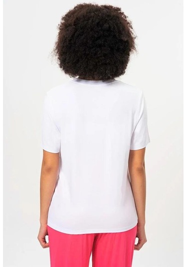 United Colors Of Benetton Kadın Pijama Üstü Bnt-w20406 Beyaz