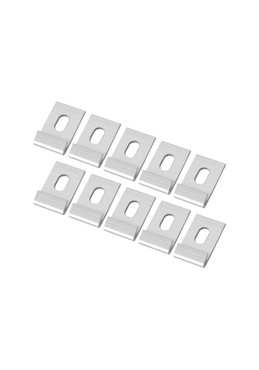 Folinda 10 Adet Serapiye Taban Sabitleyici, Alüminyum Yapı, Korozyona Dayanıklı, Kolay Kurulum Jy34417 Yükseltilmiş Sürüm