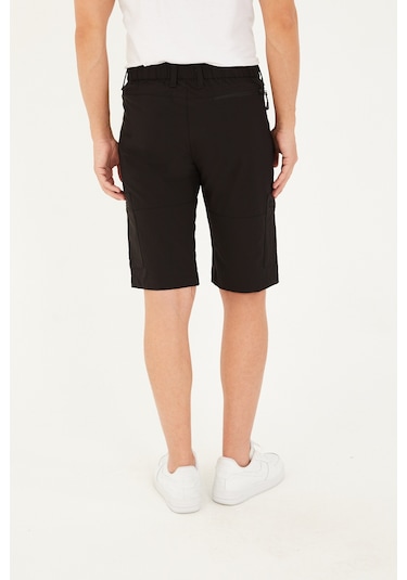 Camp Scoutland Camp715 Outdoor Tactical Su İticili Yazlık Erkek Taktik Şort Siyah