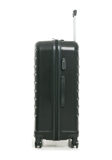 Yefa Pp Polipropilen Kırılmaz Orta Boy Valiz Siyah