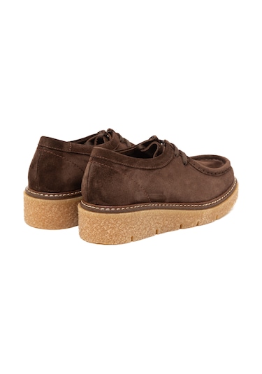 Marrone Sneaker Günlük Kadın 25k12026xs Vergelio Suede Marrone