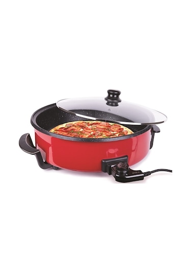 Sem SC-240 Pitava Granit Elektrikli Pizza Tavası