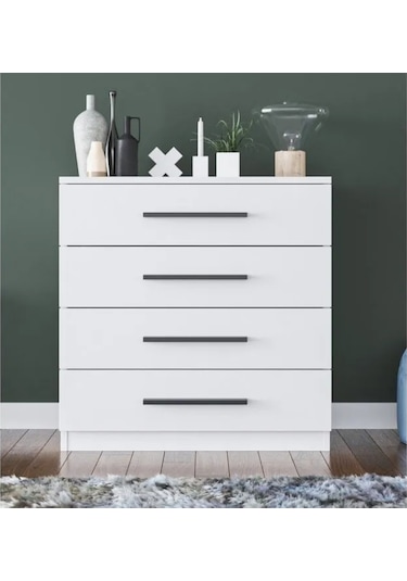 Evdemo Şifonyer Komodin 4 Çekmece