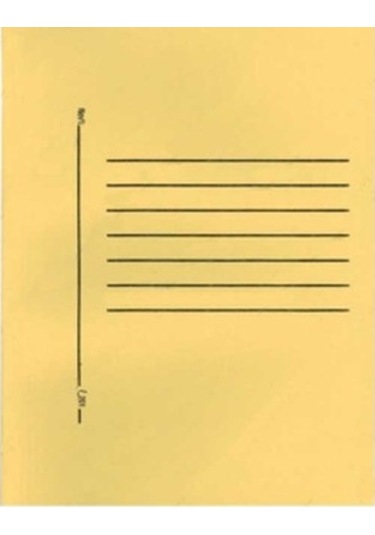 Alemdar Tam Kapak Dosya Lüks Sarı 25 Adet