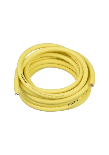 FOR-X 4 GA Profesyonel Seri Kalın Oto Amfi Kablo Seti XY-4KIT
