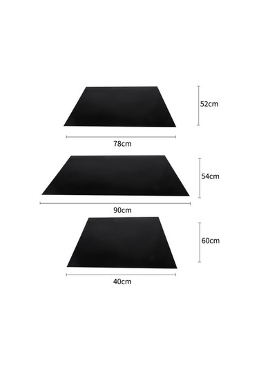 Pazly İndüksiyon Ocak Kapağı 52x78cm, Yalıtım Pedi, Sıcak Ped Soba, Mutfak Aksesuarı