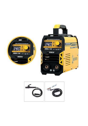 Börth Professional 140 Amper Inverter Kaynak Makinesi Zıa28