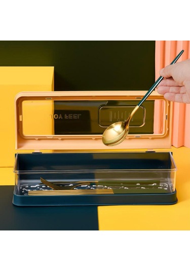 Suntek Baharat Kavanoz Yemek Çubukları Çubuk-kutusu-mavi