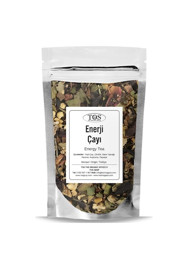 Tos The Organic Spices Enerji Çayı 250 G