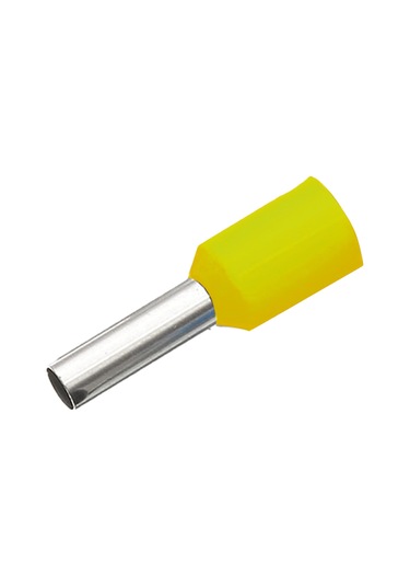 Tbloc Ies 1,0/8 Sarı İzoleli Yüksük A Norm 1000'li Paket