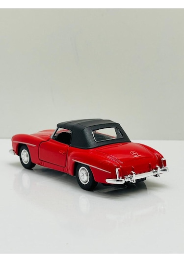 Mercedes 190 Sl 1955 Model 1/36 Çek Bırak Kırmızı