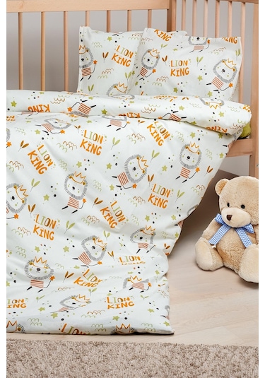Cotton Collection Pamuk Bebek Nevresim Takımı Lion