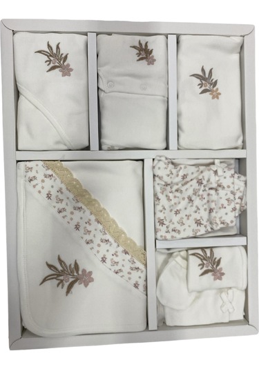 Babydoll Hastane Çıkışı 10lu Bebessi Ekru-11132 Ekru