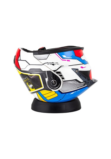 Vkemall Hp03 Çok Amaçlı Siyah Motosiklet Kask Standı - Pu Polyester Malzeme, Taşınabilir Tasarım