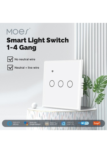 Trendooze Zamanlama Yangın Wifi Uzaktan Uygulama Tuya Tek Sıfır Sesli Evrensel Dokunmatik Anahtarı Anahtar Anahtar Akıllı Akıllı 1-gang Rl 1-gang