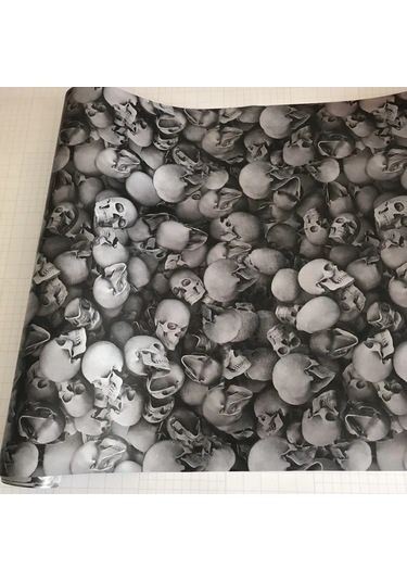 50x300 Cm Kendinden Yapışkanlı Araba Sticker Bomba Wrap Folyo Jdm Kafatası Graffiti Karikatür No 15 40cm X 152cm 1 Piece Set