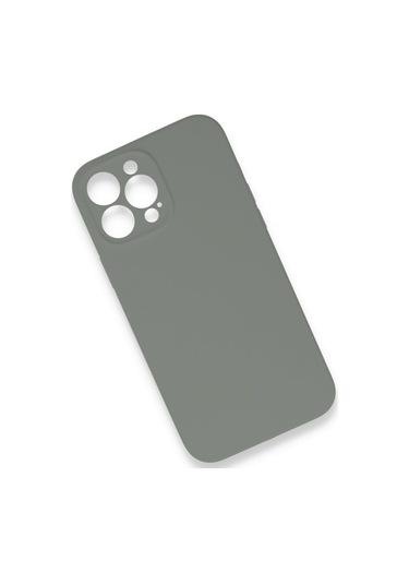 Newface Apple   Uyumlu  iPhone 13 Pro Max Kılıf Lansman Legant Silikon - Gri