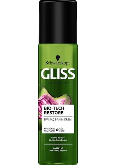 Schwarzkopf Gliss Bio Tech Sıvı Saç Bakım Kremi 200 ML