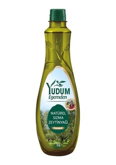 Yudum Egemden Naturel Sızma Zeytinyağı Yumuşak Lezzet Pet 1 L