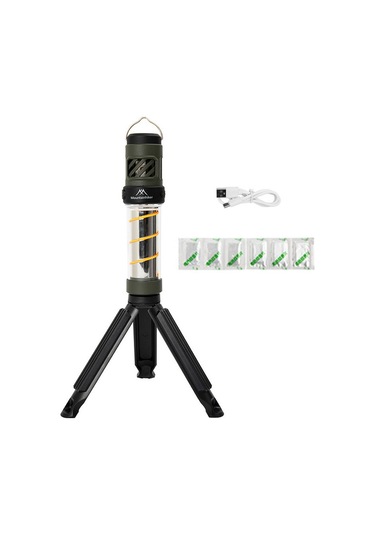 Mountainhiker Açık Kamp Çadır Işığı Balıkçılık Yürüyüş Lambası El Siyah