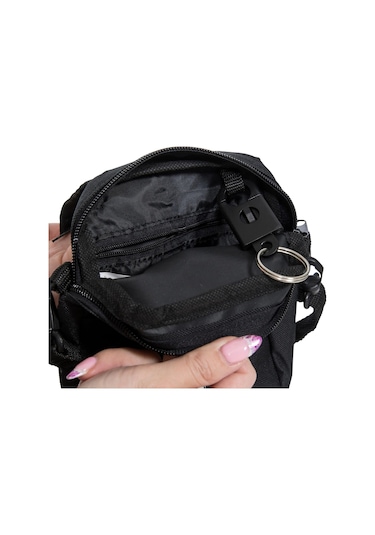 Trespass Unısex Helıcon - Mını Belt Bag Black Postacı Çanta Uuacb 001