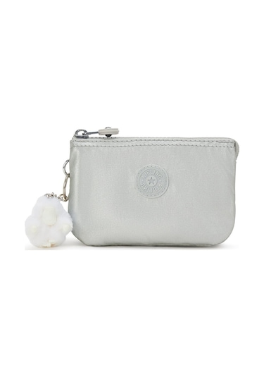 Kipling Kıplıng Creativity S Küçük Boy Cüzdan Gri New Brıght Met Gri