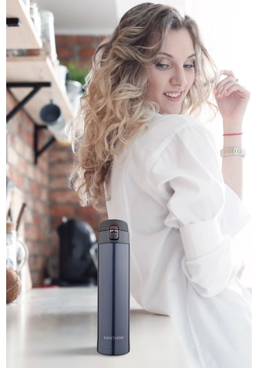 Lunetherm Sızdırmaz Vakumlu Çift Katmanlı Çelik Termos - LACİVERT Lacivert