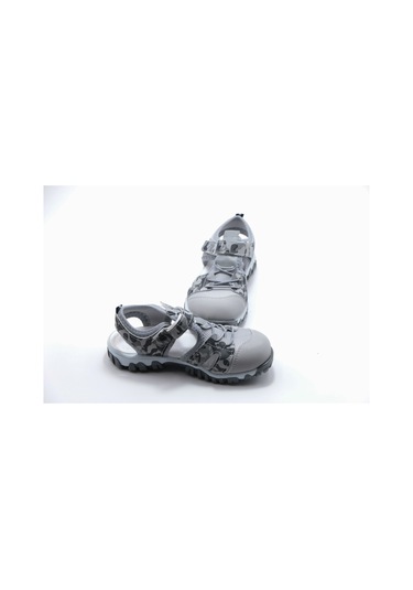 Ayakkabımood Arz Ortopedik Taban Önü Kapalı Erkek Çocuk Sandalet Gri