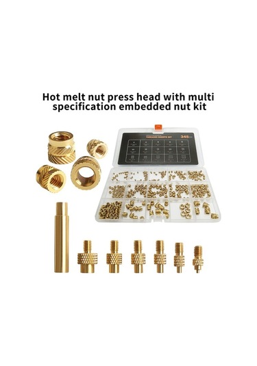 Pazly 3d Baskılı Sıcak Eriyik Isı Tırtıklı Gömme Enjeksiyon Çok Renkli Model