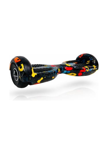 Elektrikli Kaykay Hoverboard Bluetooth Hoparlörlü RS-S5 Colors Numbers Grafitİ