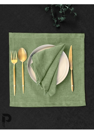 Ada Çayı Kumaş Peçete Daily Serisi Kadife Görünümlü Ada Çayı Diğer