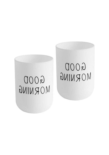 Pazly Tutucu Tezgah Tatil Suntek Fırçası Diş Beyaz Beyaz 330ml 2x Xy Beyaz